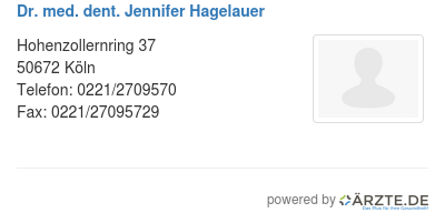Dr med dent jennifer hagelauer 524201