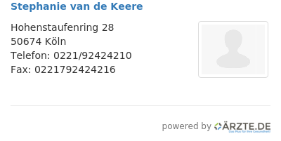 Stephanie van de keere
