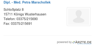 Dipl med petra marschollek