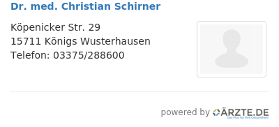 Dr med christian schirner 646251