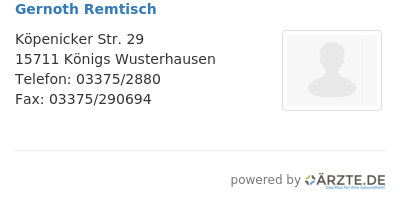 Gernoth remtisch