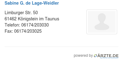 Sabine g de lage weidler
