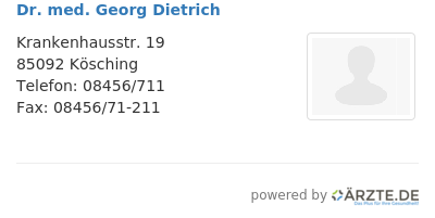 Dr med georg dietrich 256773
