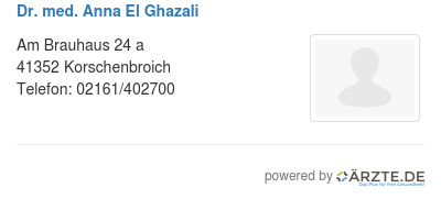 Dr med anna el ghazali