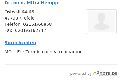 Dr med mitra hengge