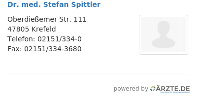 Dr med stefan spittler 513819