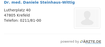 Dr med daniele steinhaus wittig