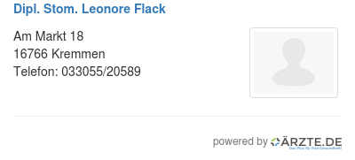 Dipl stom leonore flack