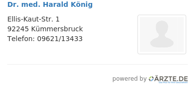 Dr med harald koenig 658171