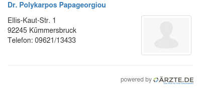 Dr polykarpos papageorgiou