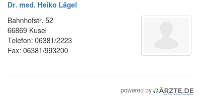 Dr med heiko laegel 4c3e49a9 3ffa 4d72 ad71 927c72b4f30f