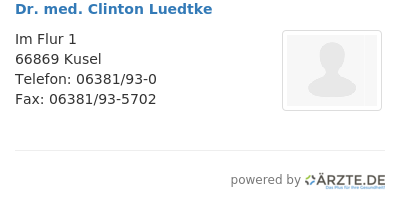 Dr med clinton luedtke 569609