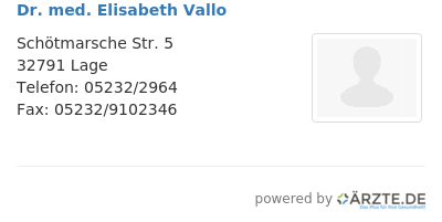 Dr med elisabeth vallo 644984
