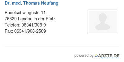 Dr med thomas neufang 301355