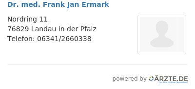 Dr med frank jan ermark