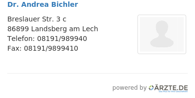 Dr andrea bichler
