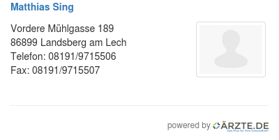 Matthias sing