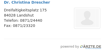 Dr christina drescher