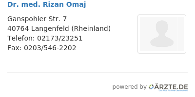 Dr med rizan omaj 581623