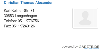 Christian thomas alexander