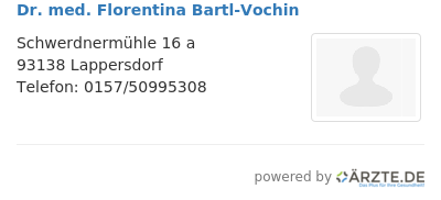Dr med florentina bartl vochin