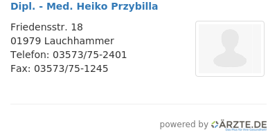 Dipl med heiko przybilla