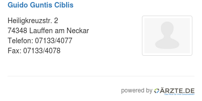 Guido guntis ciblis