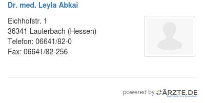 Dr med leyla abkai