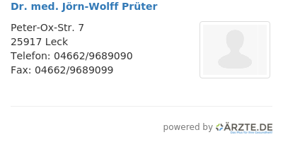 Dr med joern wolff prueter 598548
