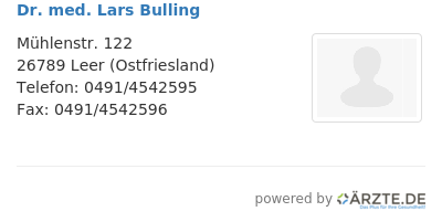 Dr med lars bulling 666182