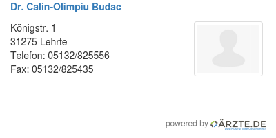 Dr calin olimpiu budac
