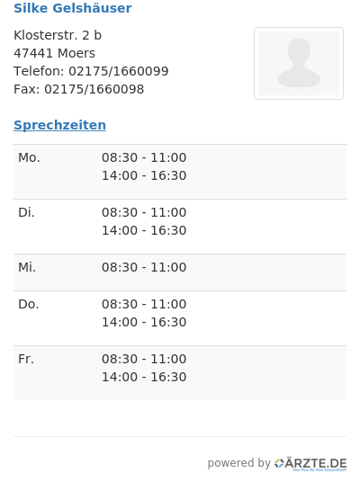 Silke gelshaeuser