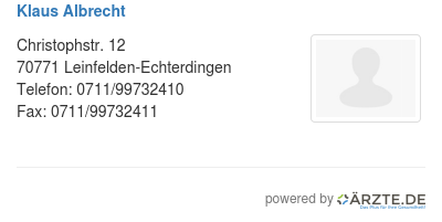 Klaus albrecht 524200
