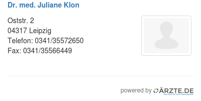 Dr med juliane klon 545809