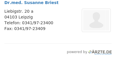 Dr med susanne briest