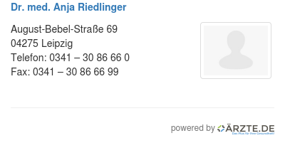 Dr med anja riedlinger