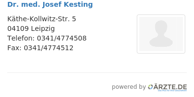 Dr med josef kesting