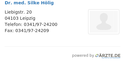 Dr med silke hoelig