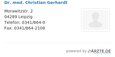 Dr med christian gerhardt 658310