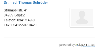 Dr med thomas schroeder 523679