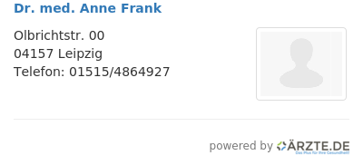 Dr med anne frank