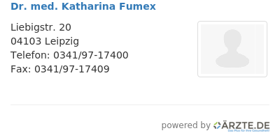 Dr med katharina fumex