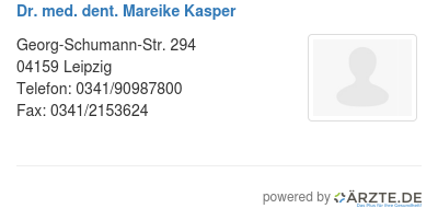 Dr med dent mareike kasper
