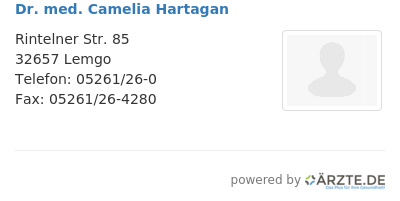 Dr med camelia hartagan