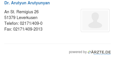 Dr arutyun arutyunyan