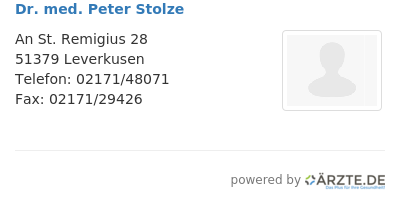 Dr med peter stolze 646152