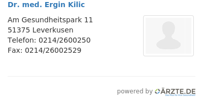 Dr med ergin kilic