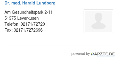 Dr med harald lundberg 542593