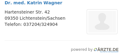 Dr med katrin wagner