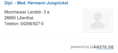 Dipl med hermann jungnickel